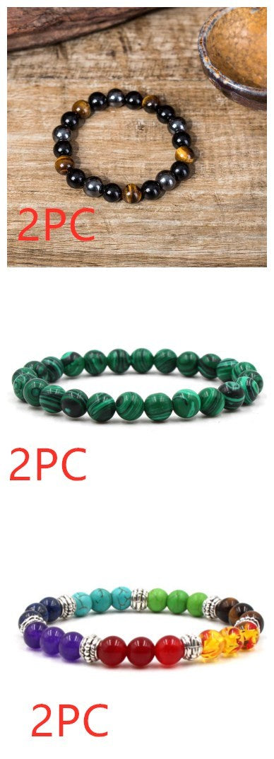 Bracelets Suitable Women Men Elastic Strand Jewelry