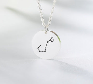 Twelve Constellation Necklaces