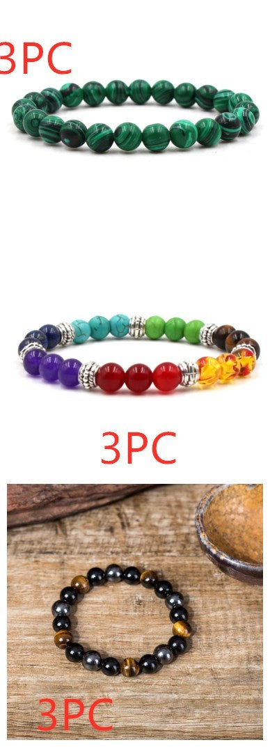 Bracelets Suitable Women Men Elastic Strand Jewelry