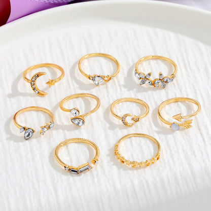 Diamond Combination Set Rings