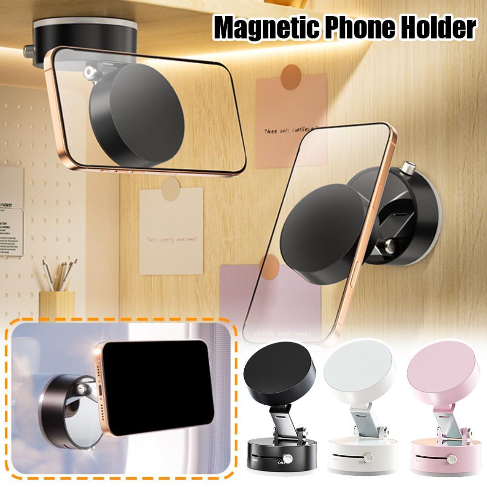 Foldable Magnetic Vacuum Car Phone