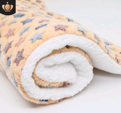 Cute Cat Blankets Dog Pet Mat