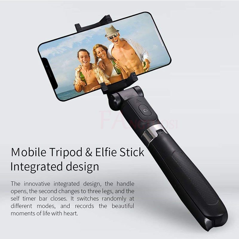 Tripod Selfie Stick Mobile Universal Live Triangle Bracket One Bluetooth Selfie Artifact