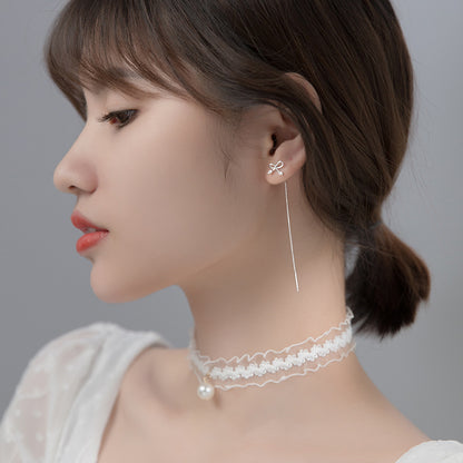 Earrings Korean Style S925