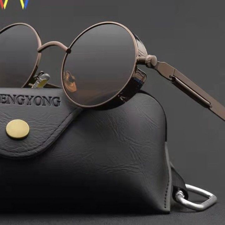 Classic Gothic Steampunk Sunglasses Polarized Men Women