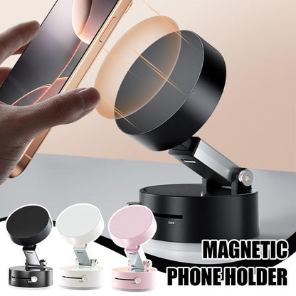 Foldable Magnetic Vacuum Car Phone