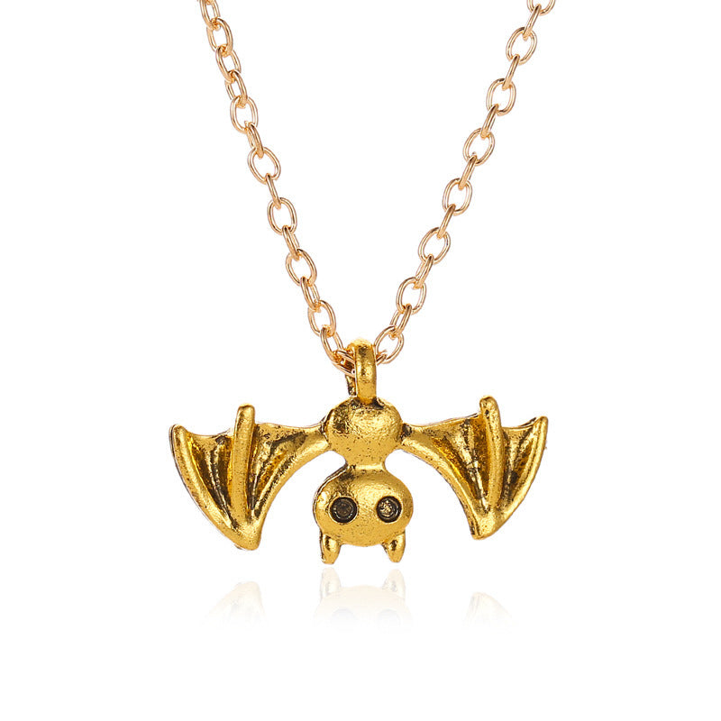 Men's Retro Bat Necklace