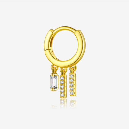 Earrings Square S925