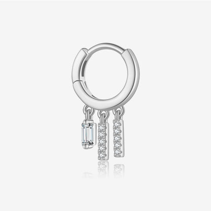 Earrings Square S925