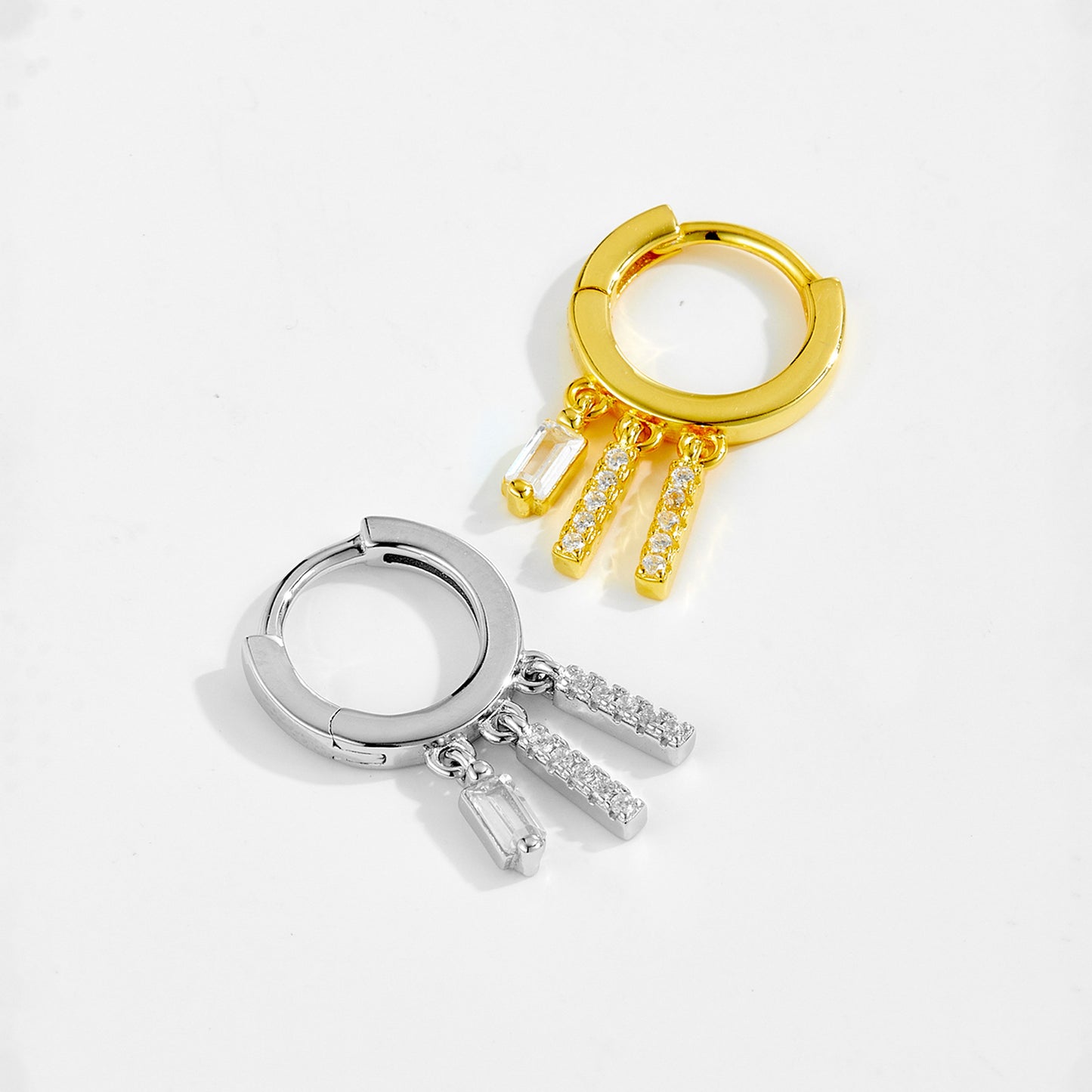 Earrings Square S925