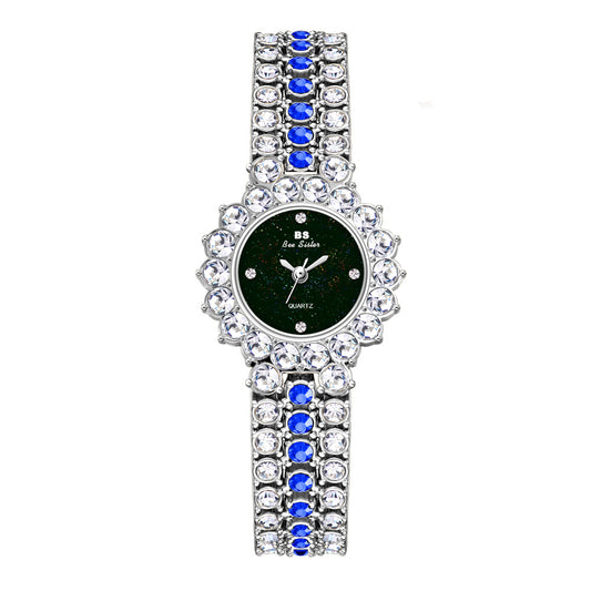 Watch Women Dress Bracelet Set Clock