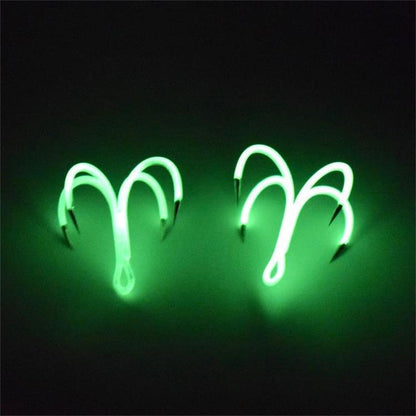 Luminous Octopus Four Hooks Without Barb Hooks