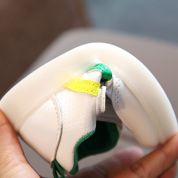 Kimmy White LED Sneakers Shoes - Image 8