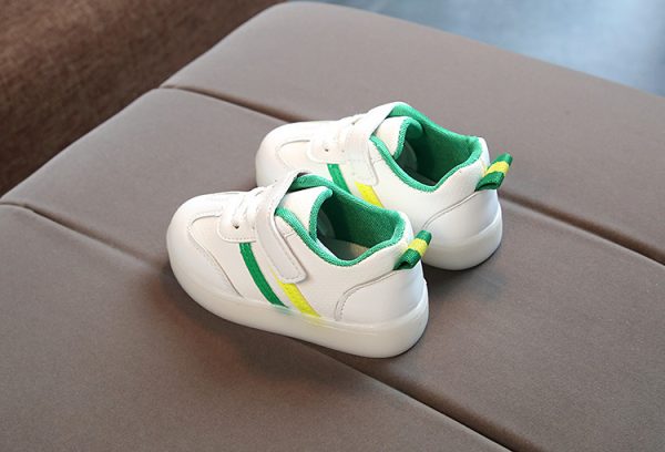 Kimmy White LED Sneakers Shoes - Image 4