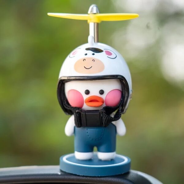 Car Ornaments Motorcycle Cute Car Center Console Accessories Car Cartoon - Image 7