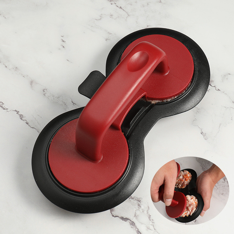 Kitchen Burger Mold Artifact Gadget Hamburger Press Mold Multifunctional Convenient And Reusable Round Patty Press Burger - Image 2